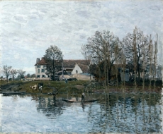 londongallery/alfred sisley - the seine at port-marly